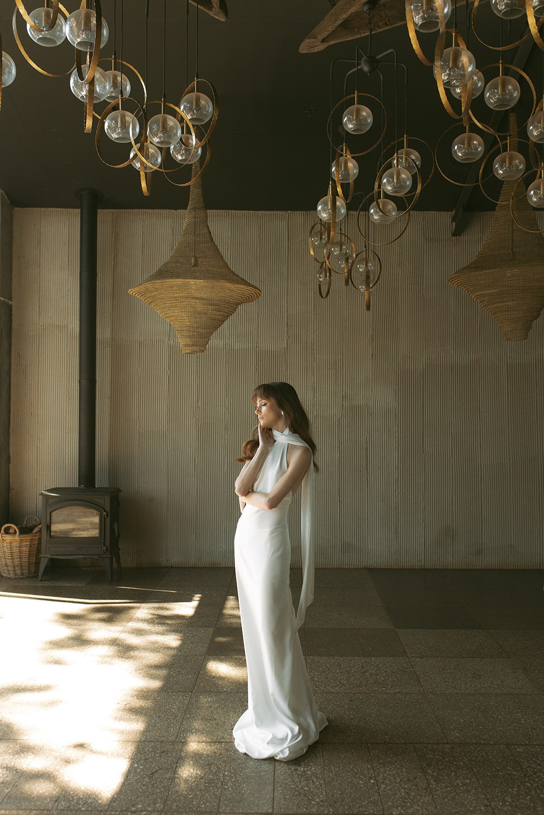 Gaia bridal gown, editorial view 18
