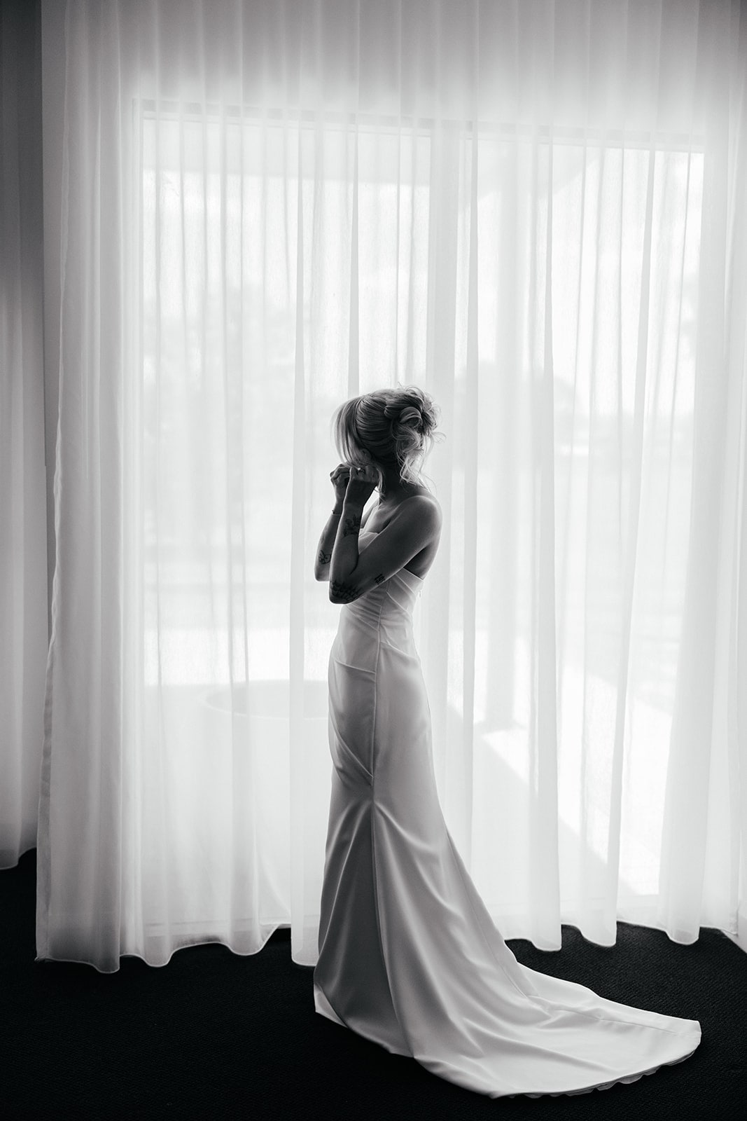Nymph bridal gown, editorial view 2