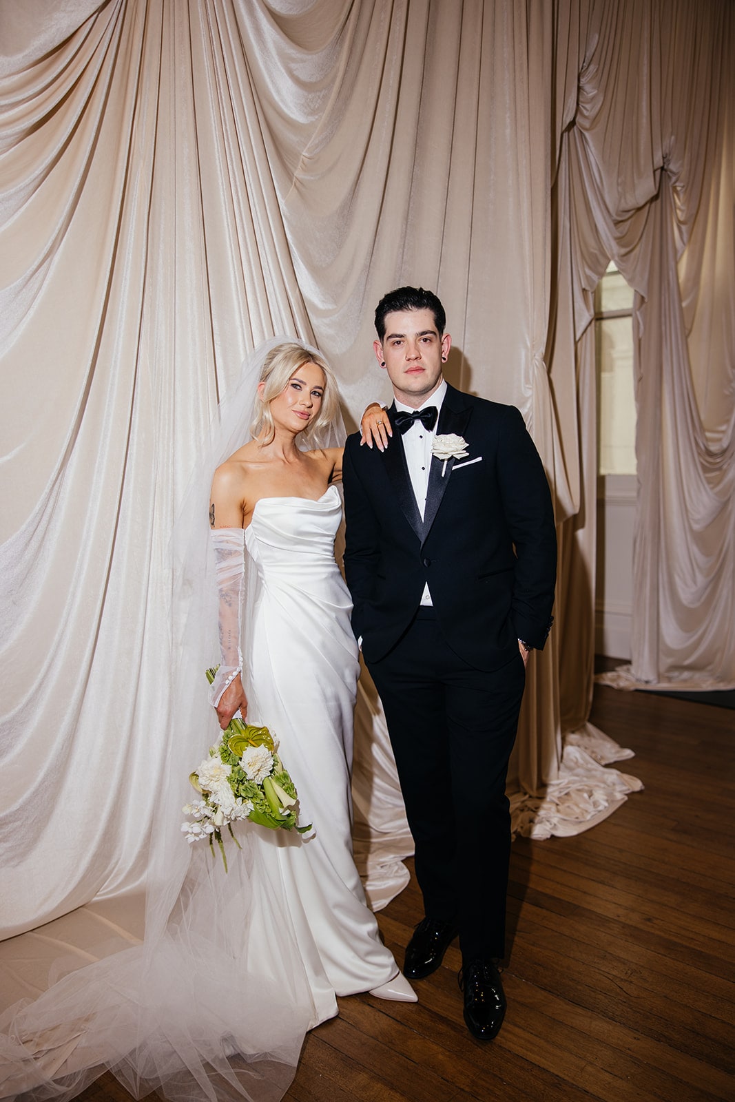 Nymph bridal gown, editorial view 4