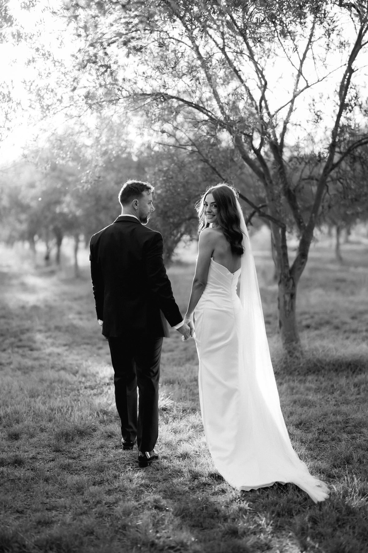 Nymph bridal gown, editorial view 9