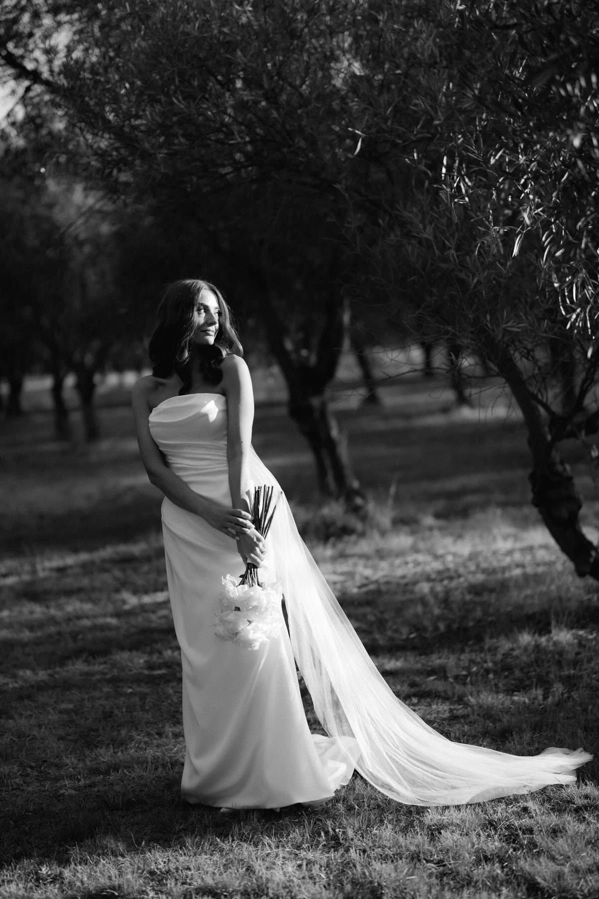 Nymph bridal gown, editorial view 11