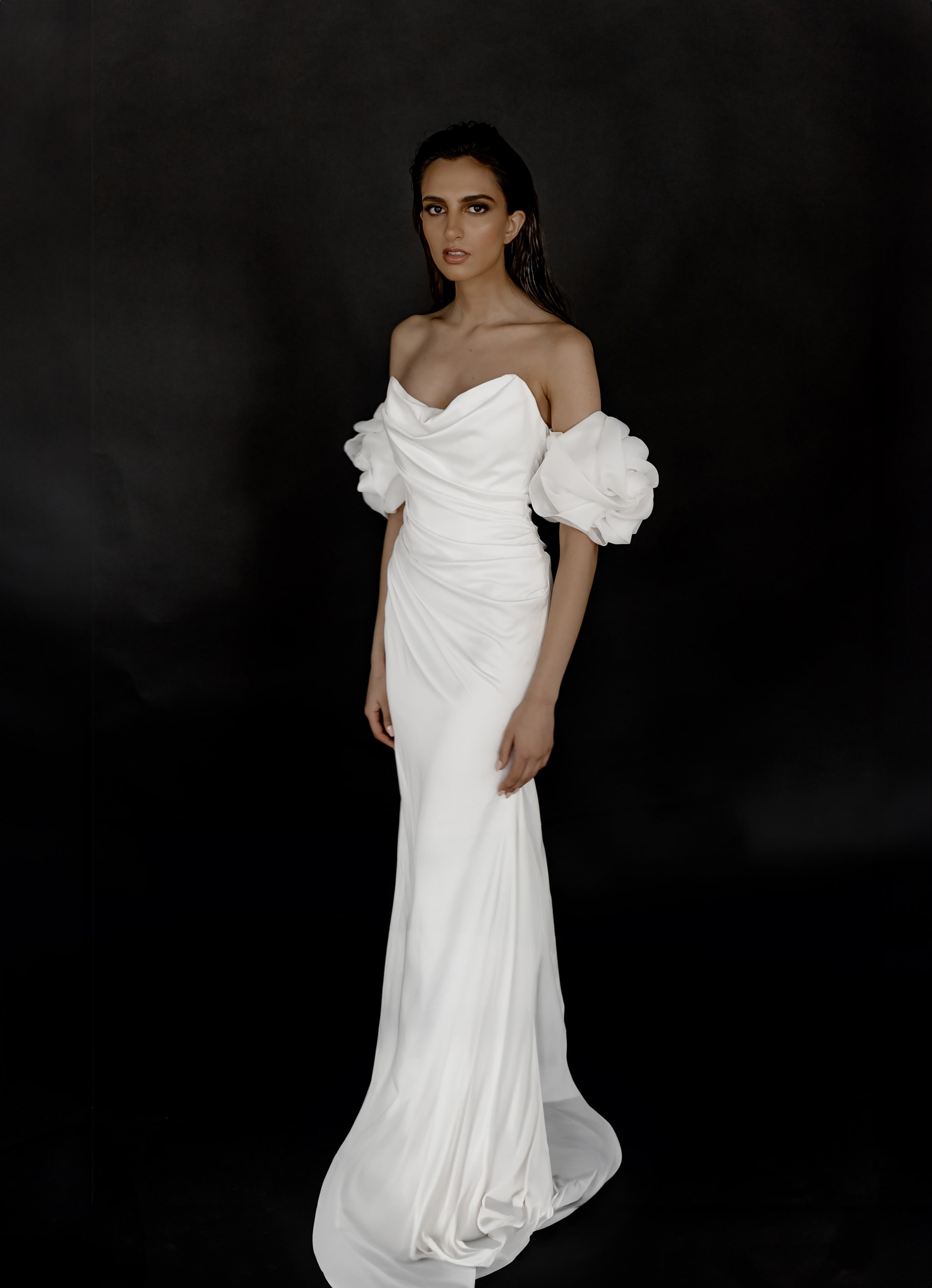 Nymph bridal gown, editorial view 23
