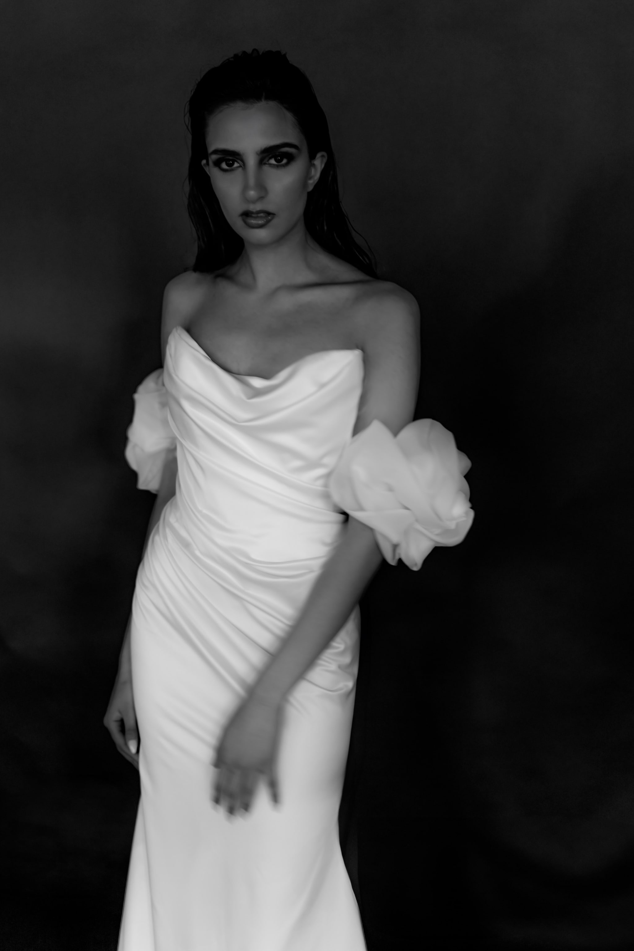 Nymph bridal gown, editorial view 28