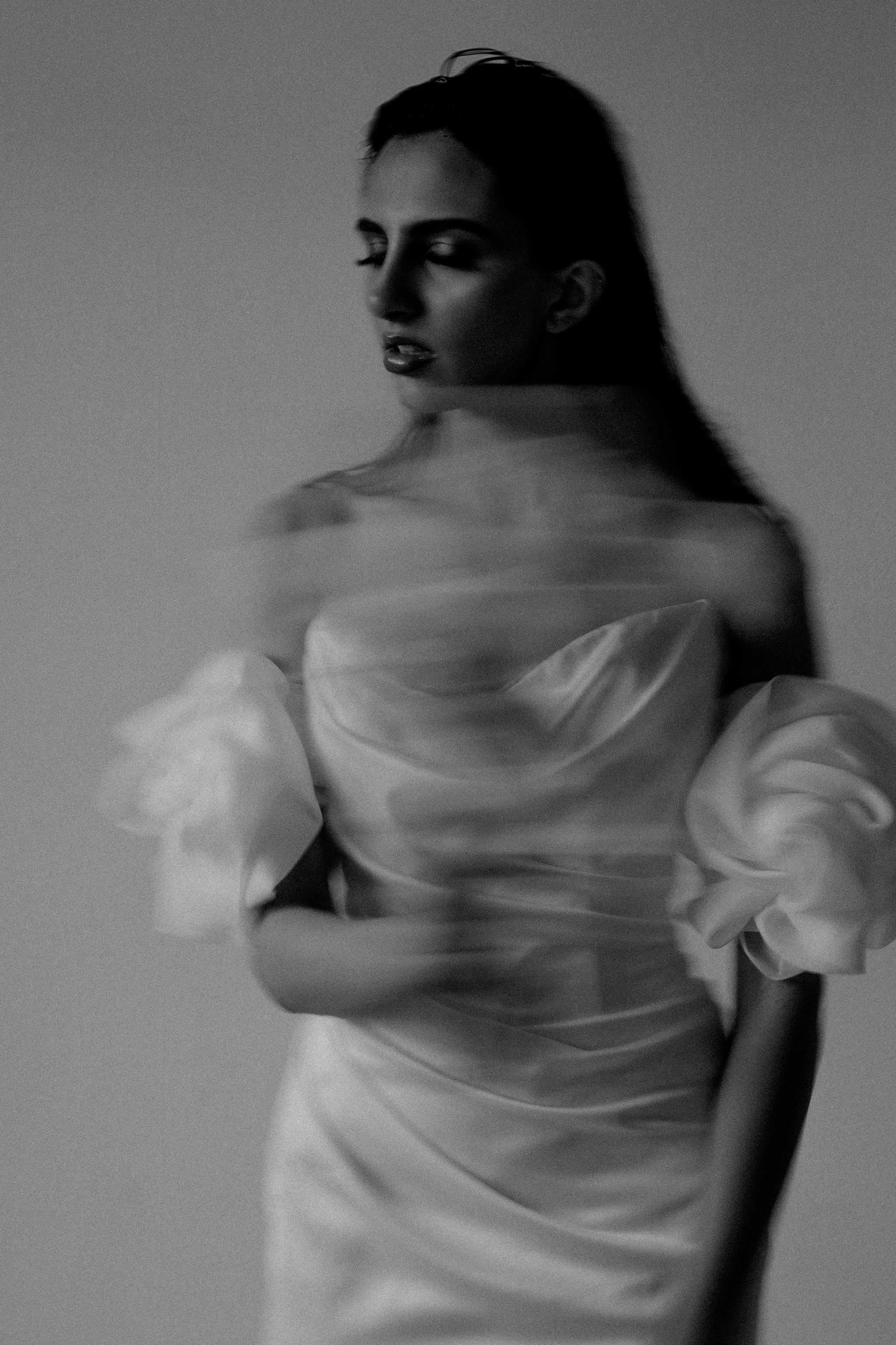 Nymph bridal gown, editorial view 30
