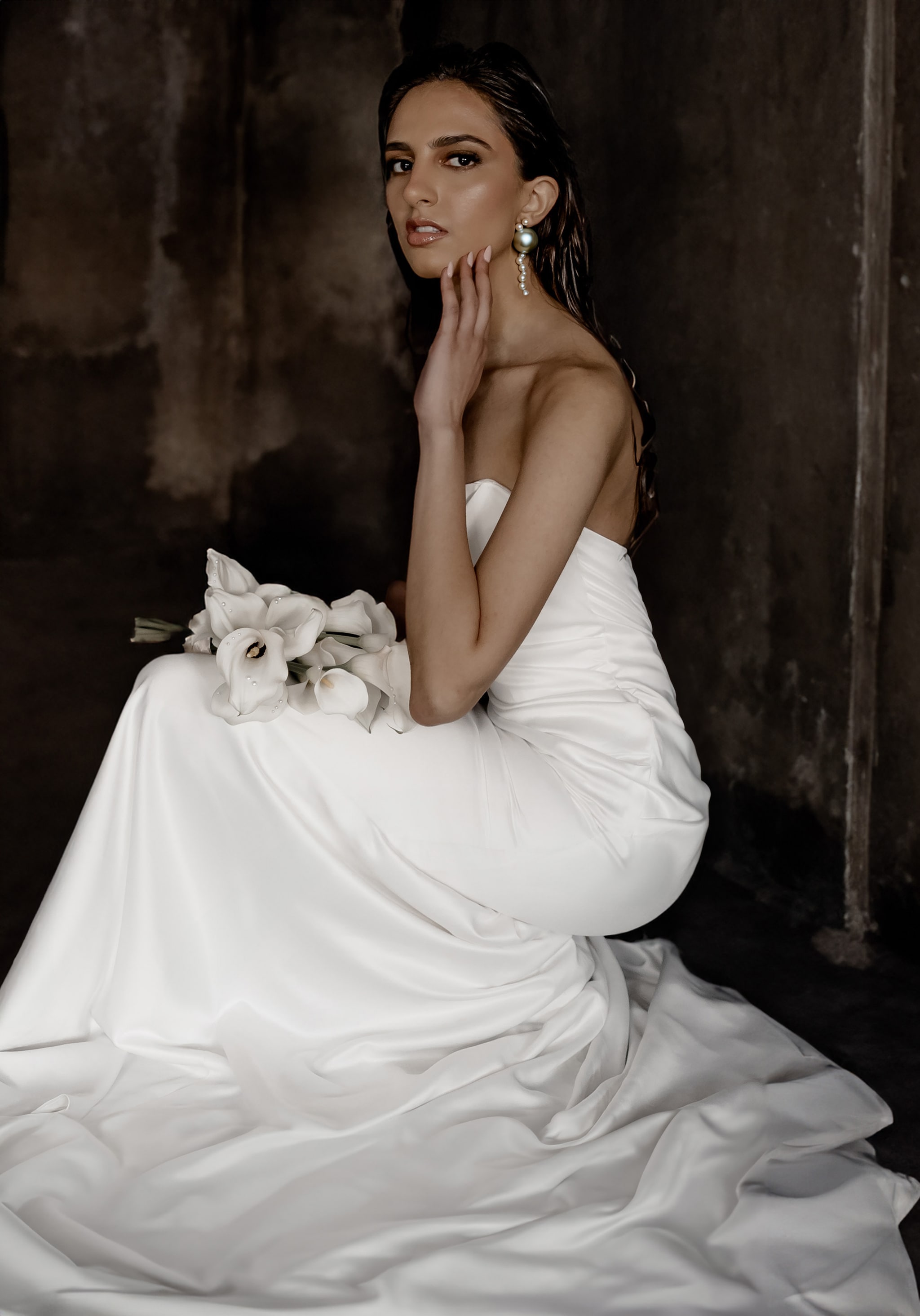 Nymph bridal gown, editorial view 31