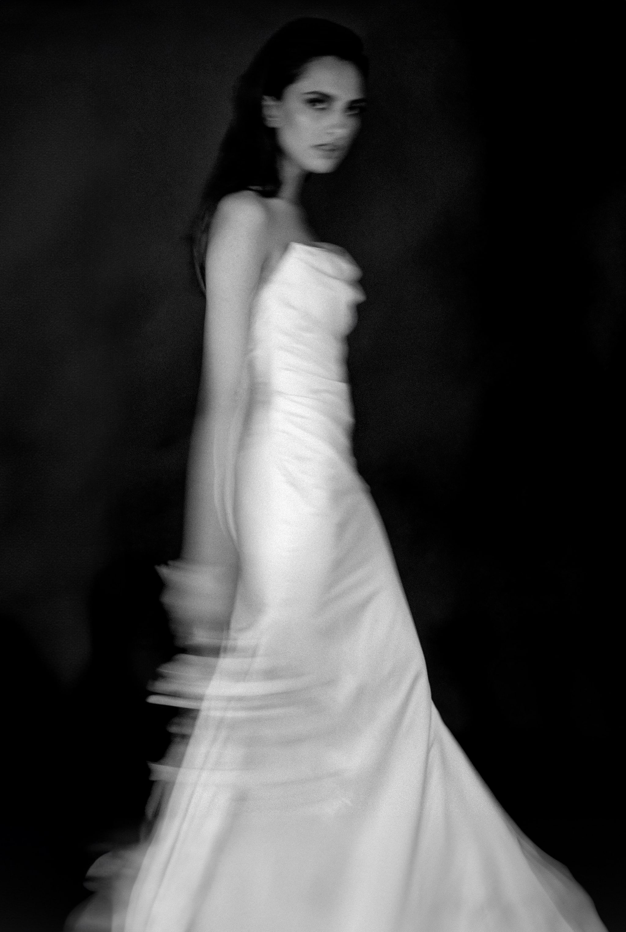 Nymph bridal gown, editorial view 32