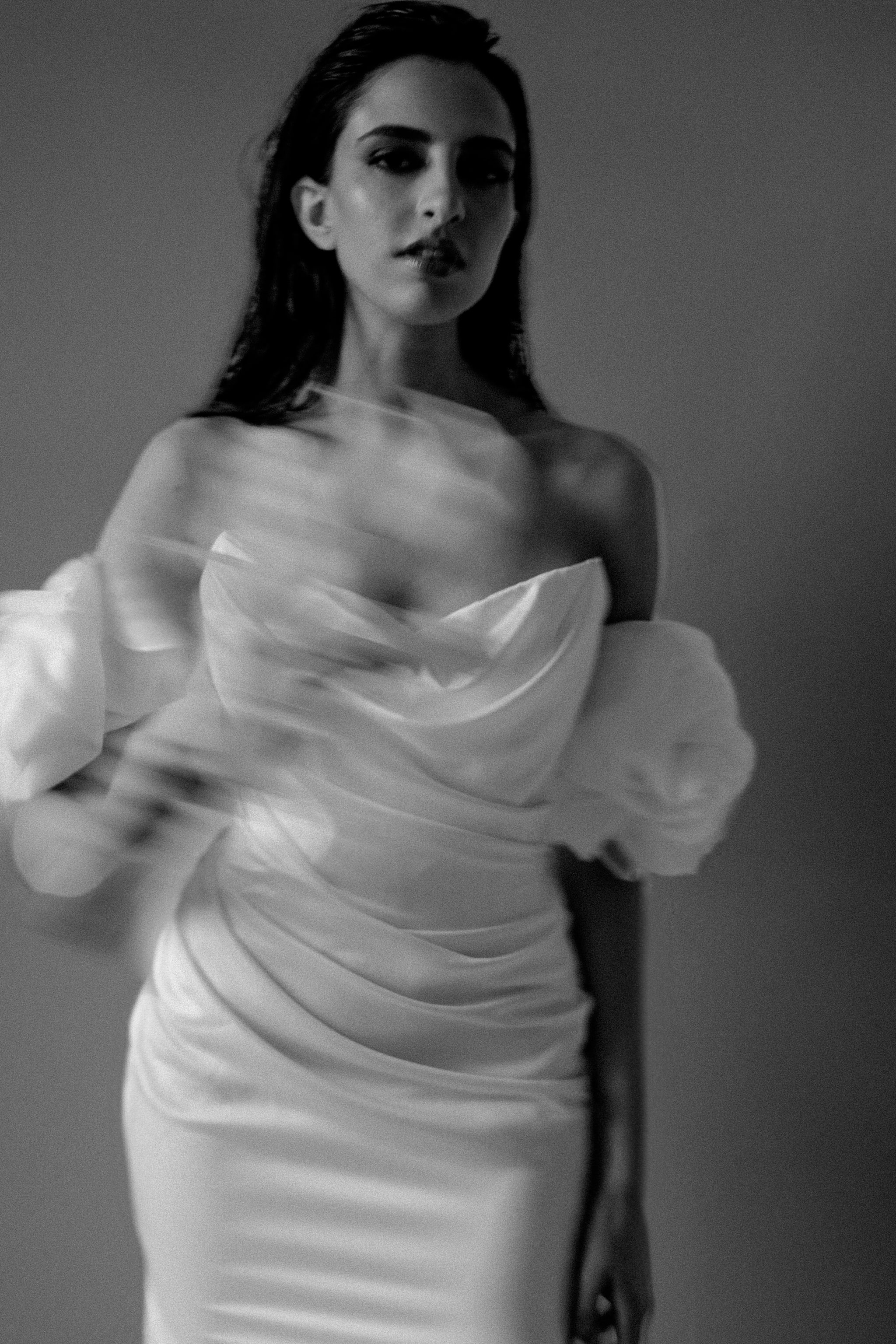 Nymph bridal gown, editorial view 33