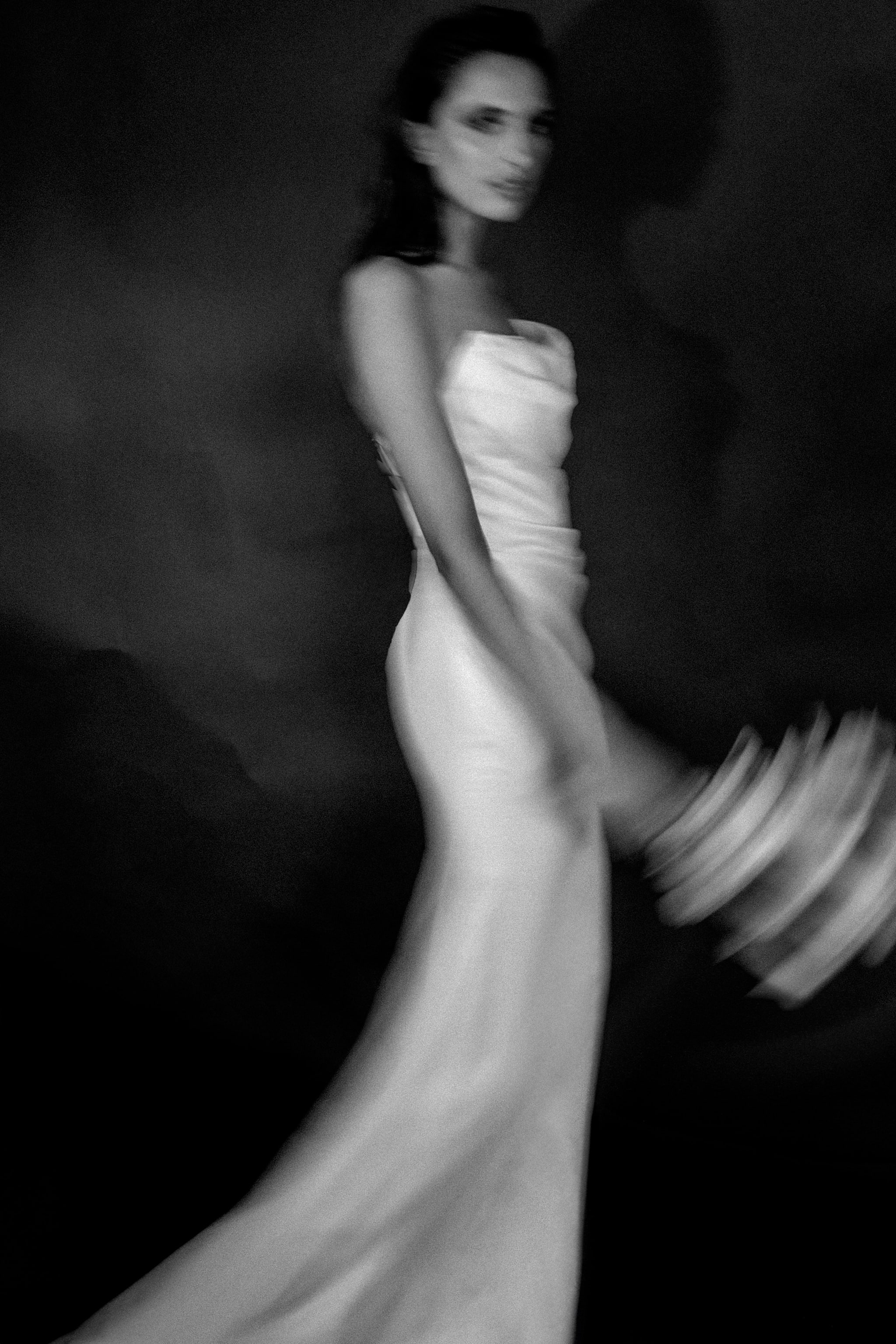 Nymph bridal gown, editorial view 34