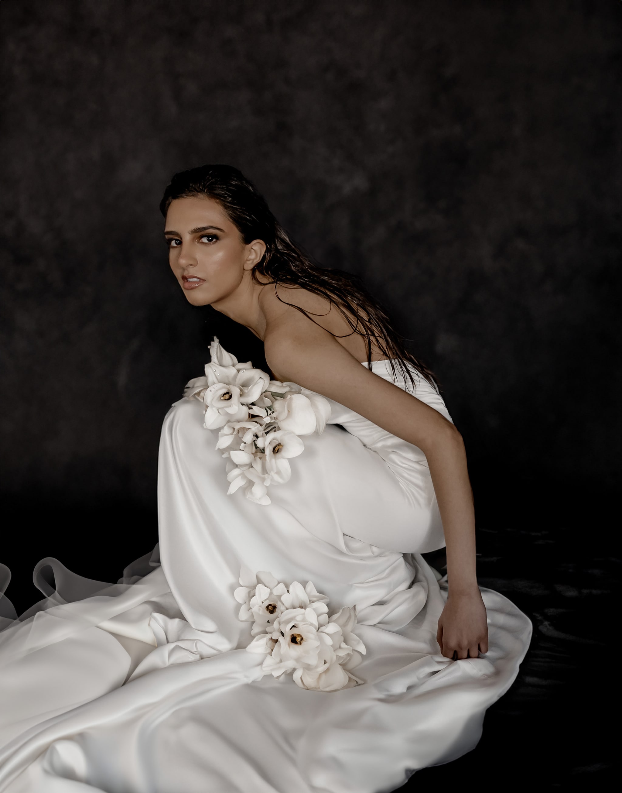 Nymph bridal gown, editorial view 36