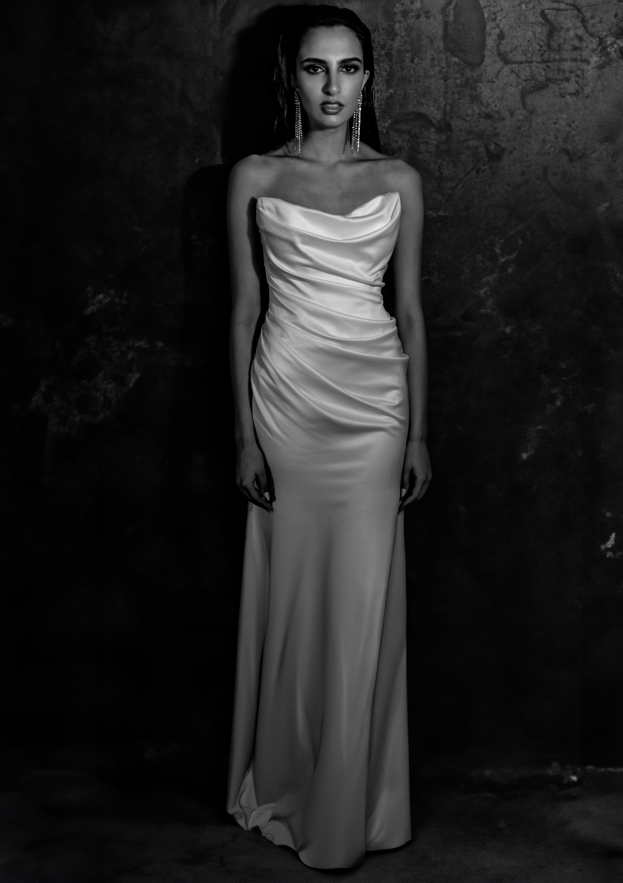 Nymph bridal gown, editorial view 43