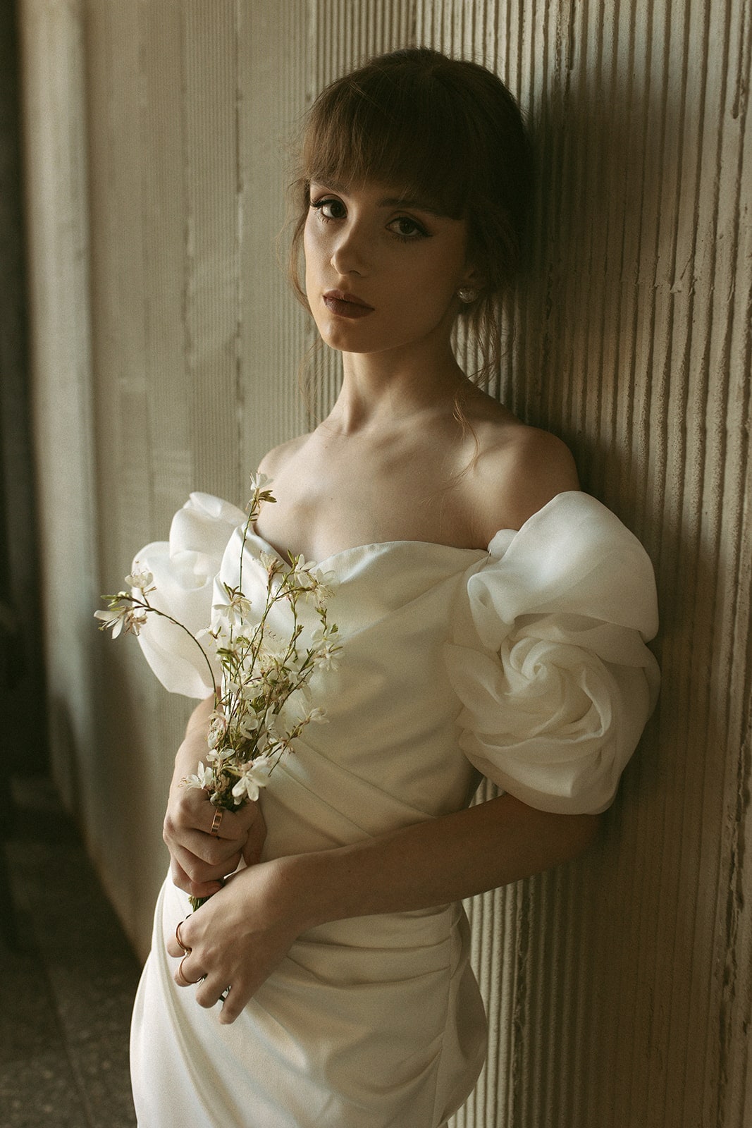 Nymph bridal gown, editorial view 44