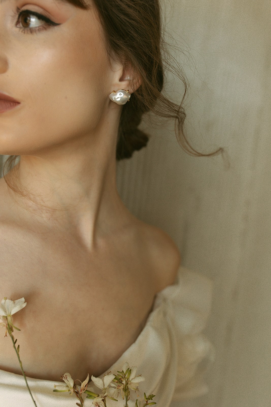 Nymph bridal gown, editorial view 45