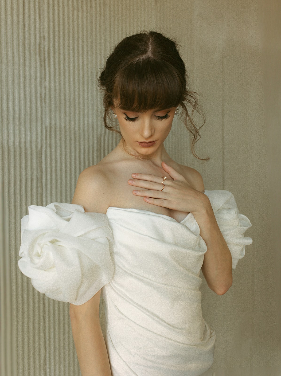 Nymph bridal gown, editorial view 49