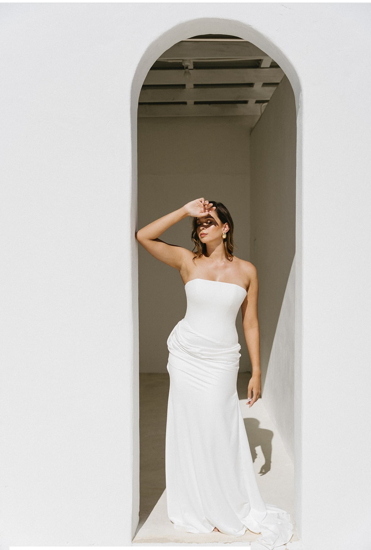 Valeria bridal gown, editorial view 2