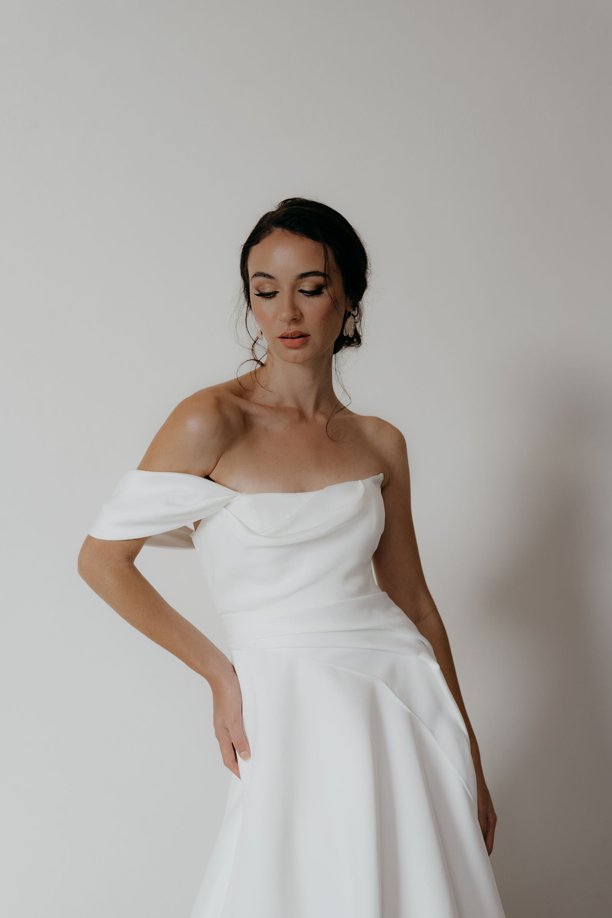 Wavea bridal gown, editorial view 2