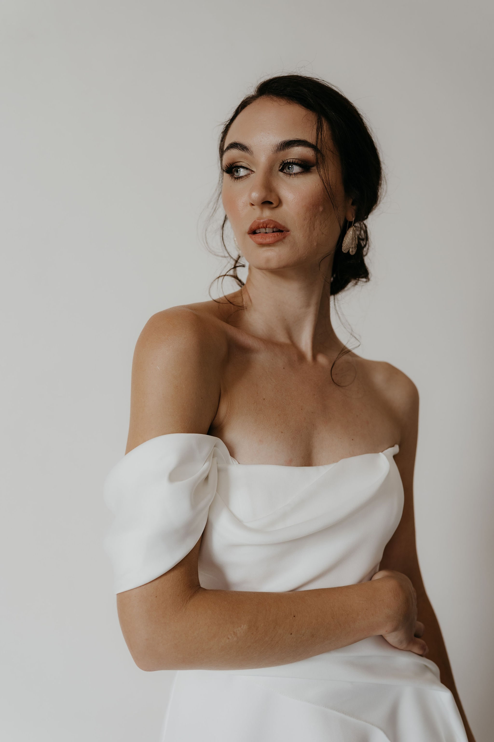 Wavea bridal gown, editorial view 4